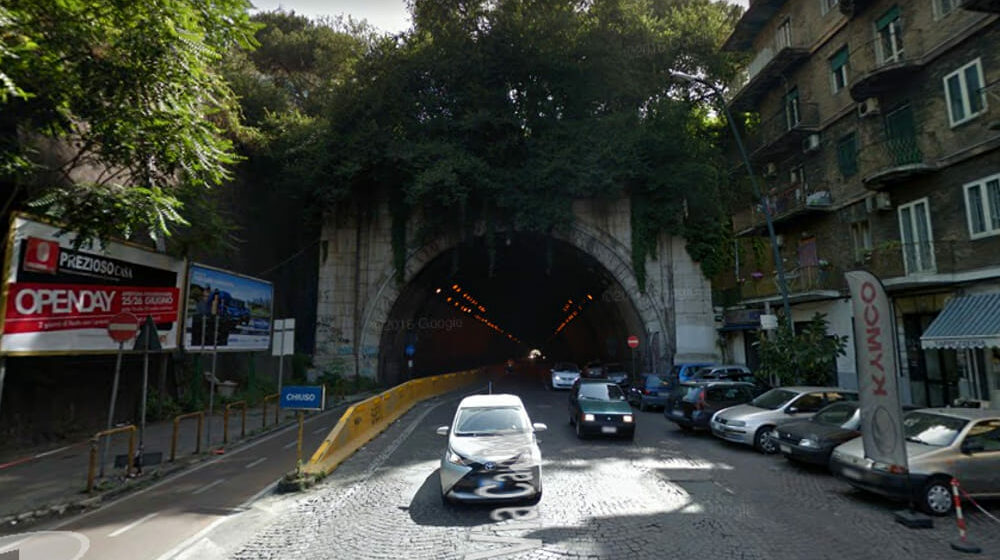 Napoli. Chiusura Galleria Quattro Giornate nella notte tra il 9 ed il 10 Dicembre