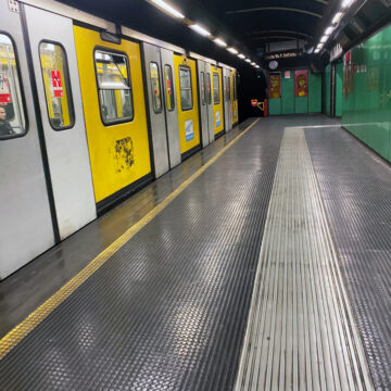 Linea-1-metro-napoli-Anm Freddo: stazione museo della metro aperta di notte