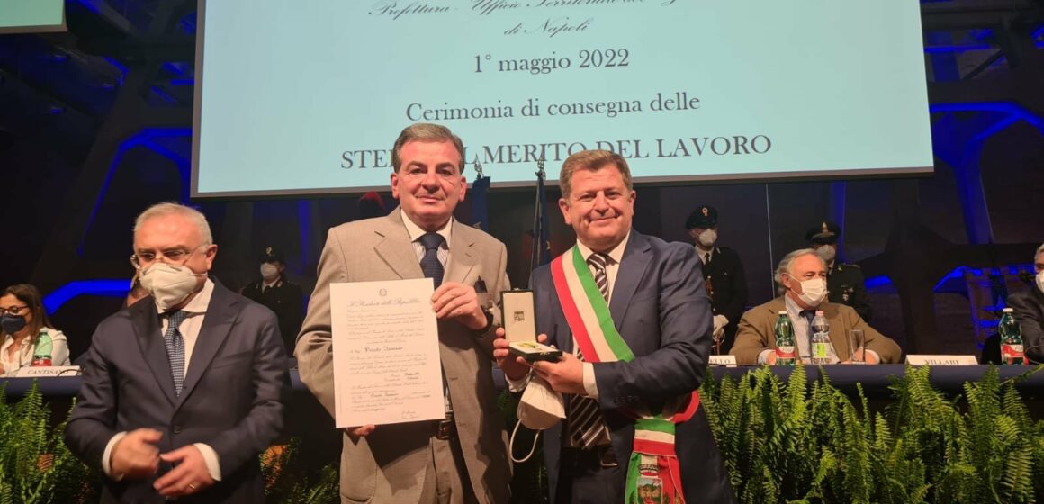 1 Maggio: a San Sebastiano al Vesuvio due “Stelle al merito del lavoro”