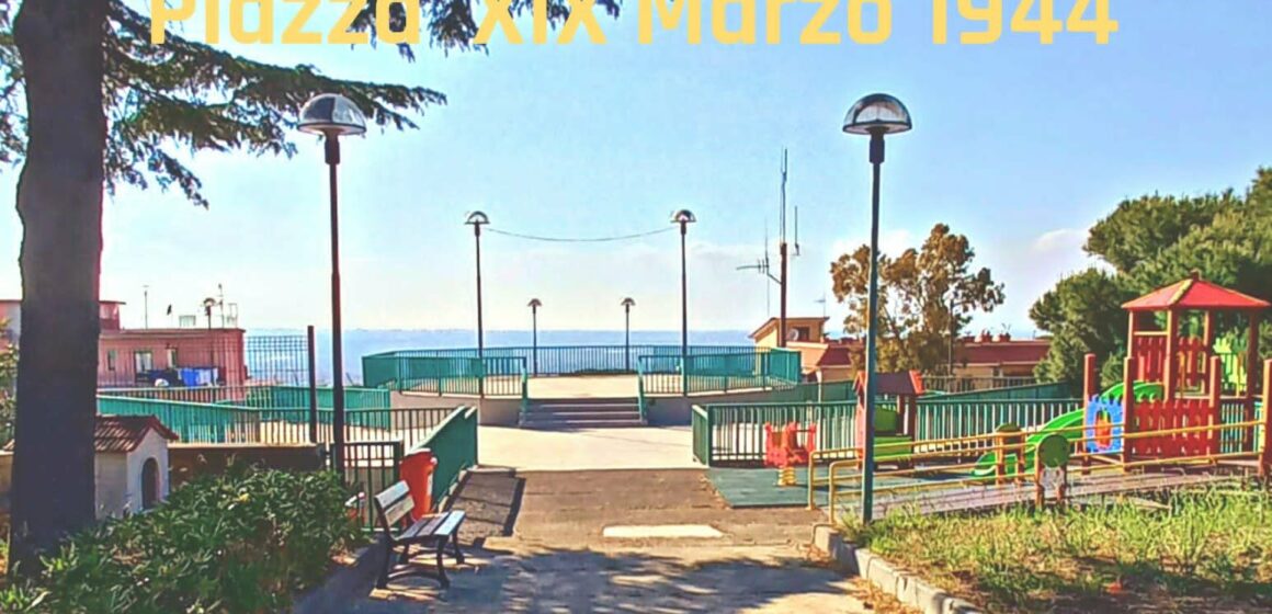 a8f3851d-68e3-4ad5-9fdc-57ae013c3b77 San Sebastiano al Vesuvio. Si inaugura Piazza XIX Marzo 1944, identitaria azione del sindaco Panico in una giunta con fidiellini (Simeoli) e forzisti (Ricci)