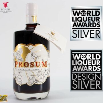 premio Prosum, l’amaro di Pompei conquista il doppio premio ai World Liqueur Awards