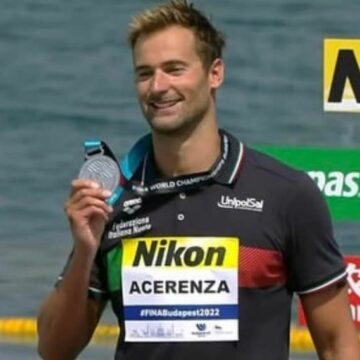 Nuoto. Mondiali Budapest,  Domenico Acerenza, lucano della Canottieri Napoli,  dietro al fenomeno Paltrinieri: è vicecampione del mondo!