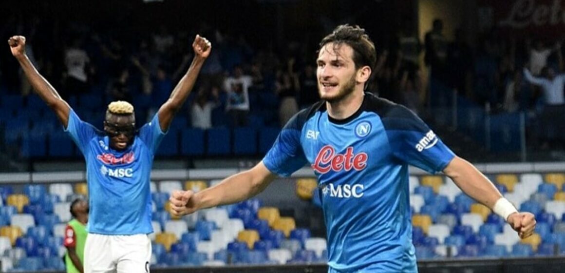 Kvaratskhelia-2 Champions League. Buon sorteggio per il Napoli: pesca Liverpool, Rangers Glasgow ed Ajax