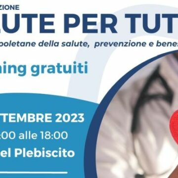 Napoli. “Salute per tutti”, visite mediche e screening diagnostici gratuiti nel fine settimana a Piazza del Plebiscito