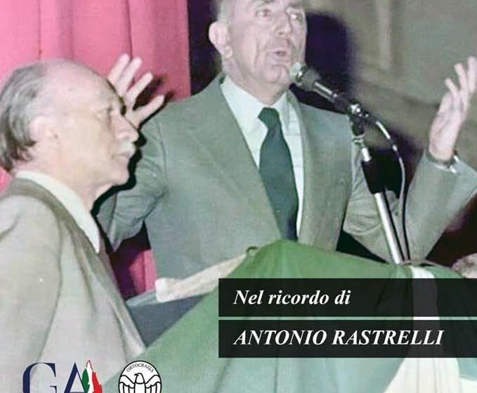 politico galantuomo Sant’Anastasia. Si celebra Antonio Rastrelli, il politico galantuomo. 14settembre a Villa Giulia. Arriva anche il ministro Sangiuliano?