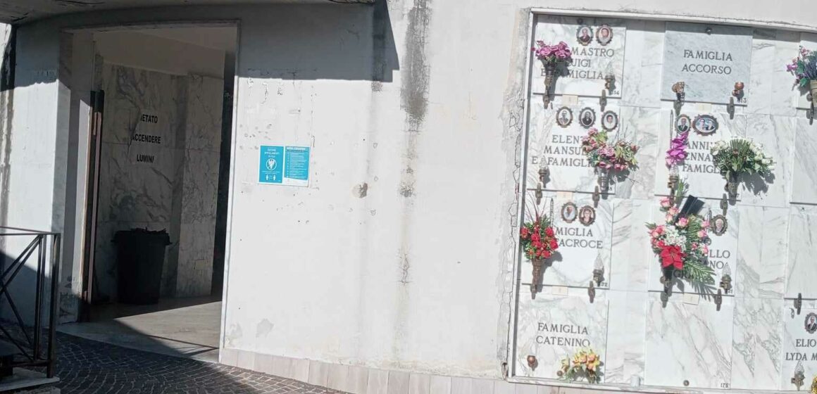 cimitero-barriere-architettoniche Pollena Trocchia. A breve l’assegnazione di loculi e ossarietti, si lavora per la consegna