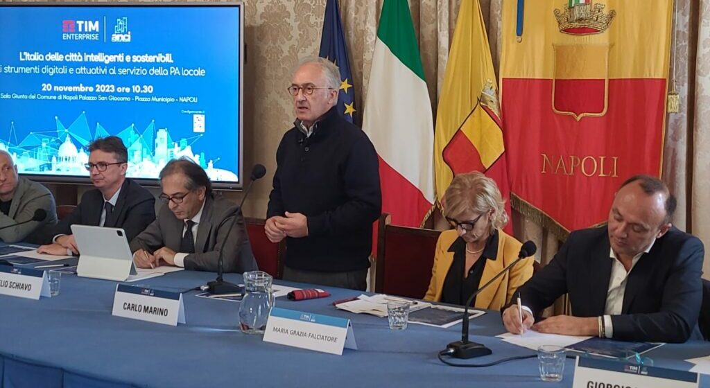 smart city campania Napoli. TIM Enterprise e ANCI insieme per le Smart City della Campania