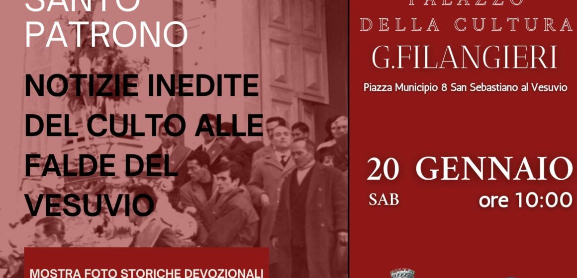 San Sebastiano al Vesuvio. Il “Nostro Santo Patrono” in mostra, dal 20 gennaio  al Palazzo Filangieri