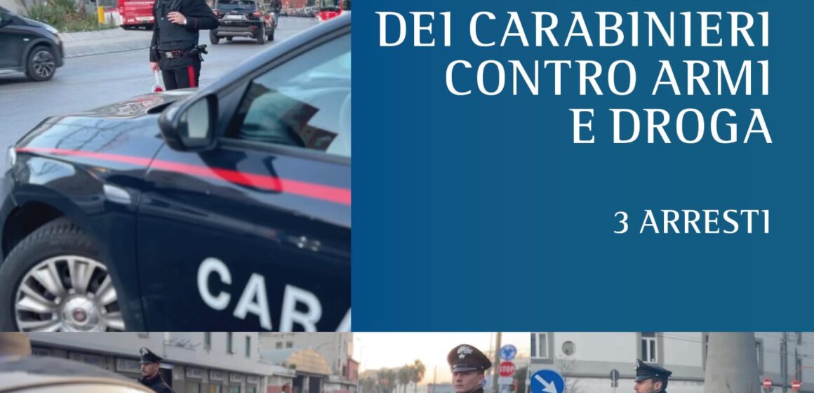 Napoli. Controlli a tappeto dei Carabinieri alla ricerca di armi e droga 