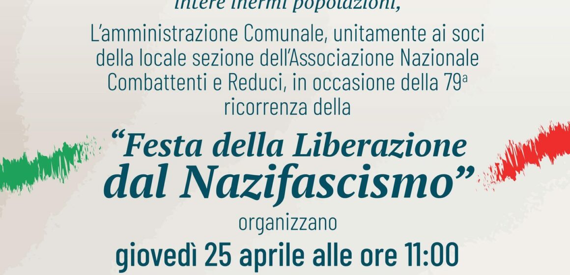 25 aprile cercola 25 Aprile, il ‘circoletto dei combattenti’ fa politica. Niente celebrazione delle Forze Armate il 4 novembre, si alla Festa della Liberazione che piace alla sinistra