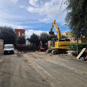 ASILO NIDO VOLLA - LAVORI Volla. Il sindaco Di Costanzo: “Entrano nel vivo i lavori per il nuovo Asilo Nido, finanziato con i fondi del PNRR”