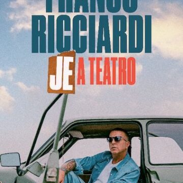 Franco Ricciardi torna al Teatro Cilea di Napoli con il tour “Je a teatro”: un viaggio intimo tra musica ed emozioni