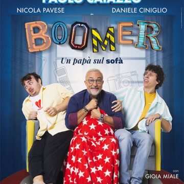boomer-cover Teatro Cilea di Napoli chiude la stagione 2024/25 con “Boomer – un papà sul sofà”, la commedia generazionale di Paolo Caiazzo