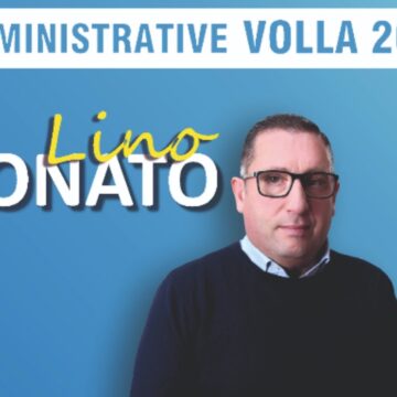 Volla. Verso il voto.  Lino Donato, candidato sindaco del centrodestra: “Stabilità per il futuro esecutivo, i cittadini hanno bisogno di rassicurazioni. Cambio di passo per l’interesse della città”