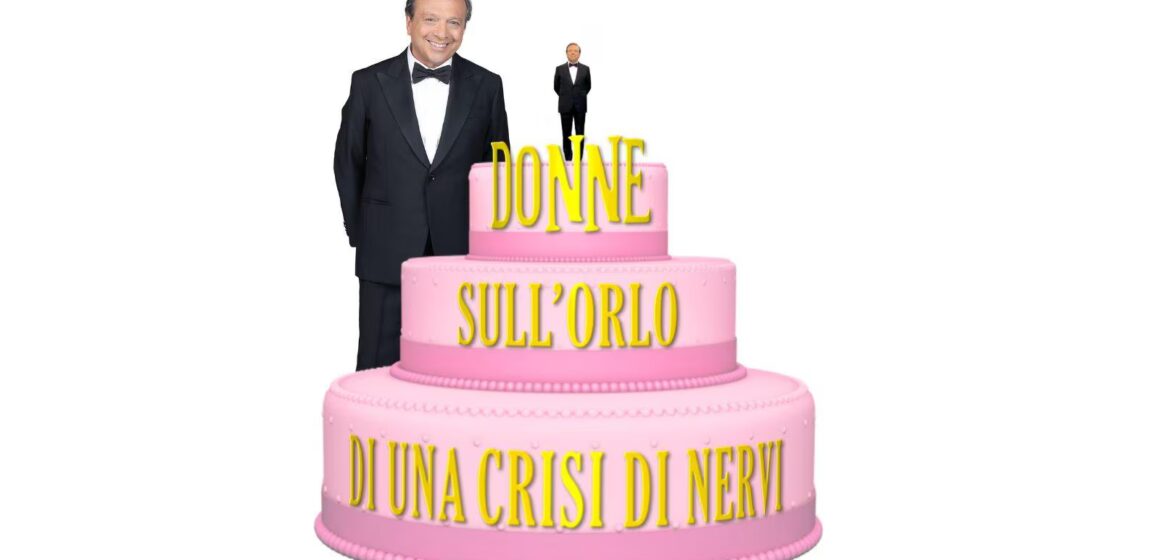 chiambretti donne orlo nervi Piero Chiambretti torna con “Donne sull’orlo di una crisi di nervi” . Nel cast Francesca Pascale e l’ex Ministro Sangiuliano