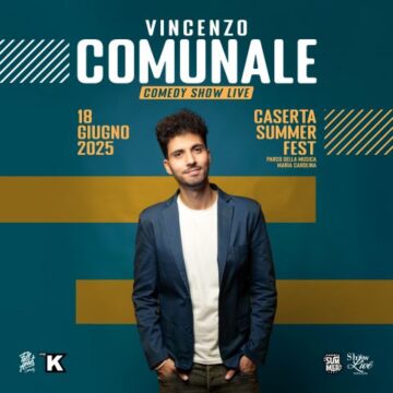 comunale parco della musica casertas Vincenzo Comunale in scena il 18 giugno al Parco della Musica “Maria Carolina” di l Caserta