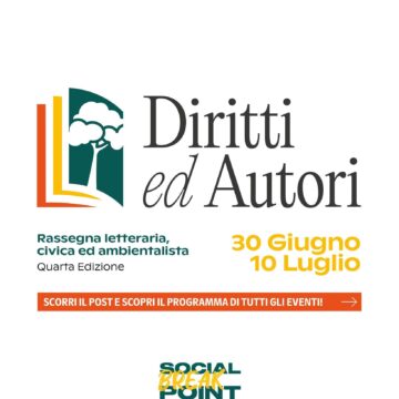 San Sebastiano al Vesuvio. Dal 30 giugno parte la rassegna letteraria ‘Diritti ed autori’ al Parco Urbano. Il sindaco Panico: “Vi aspettiamo al tramonto”