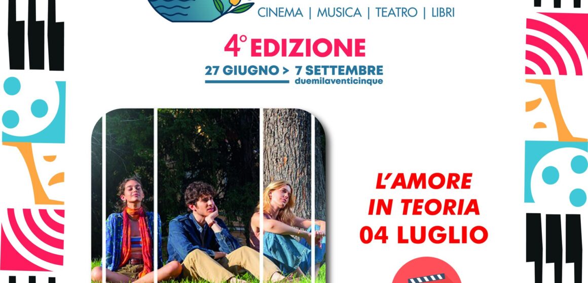 Arena San Sebastiano – Sere d’Estate. Questa sera arriva la proiezione del film “L’Amore in Teoria”, commedia sentimentale dal sapore dolceamaro
