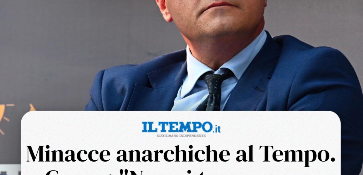Minacce a direttore de Il Tempo, Giorgia Meloni: “Minacce di questo tipo non sono solo ignobili, ma rappresentano un attacco diretto all’informazione e alla libertà di espressione”