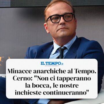 Minacce a direttore de Il Tempo, Giorgia Meloni: “Minacce di questo tipo non sono solo ignobili, ma rappresentano un attacco diretto all’informazione e alla libertà di espressione”
