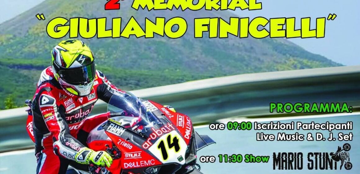 memorial finicelli San Sebastiano al Vesuvio. Domenica 14 settembre “Memorial Giuliano Finicelli”, motoraduno dedicato al giovane vittima di un incidente stradale
