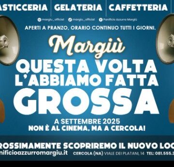 La tradizione vesuviana incontra l’innovazione, domenica 21 settembre il Panificio Margiù di Cercola riapre con nuovi servizi e prodotti