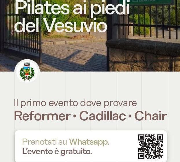 pulkates ai piedi del vesuvio San Sebastiano al Vesuvio. Domenica 16 ottobre, arriva l’evento ‘Pilates ai piedi del Vesuvio’