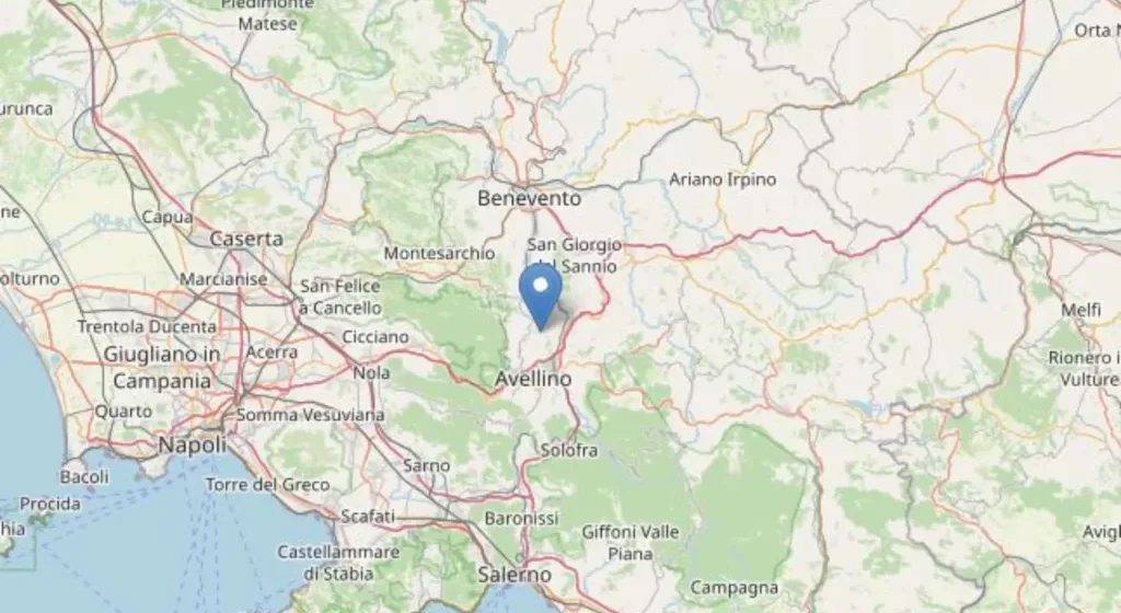 Terremoto, scossa ondulatoria 3.6. INVG:  Epicentro Grottolella (Avellino). Ai piedi del Vesuvio avvertita fortemente