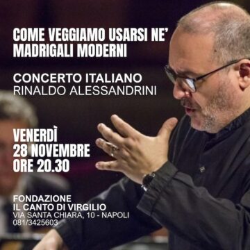 X Edizione di “Sicut Sagittae Rassegna di Musica Antica – Gran finale” con Rinaldo Alessandrini e il Concerto Italiano In programma madrigali di Claudio Monteverdi