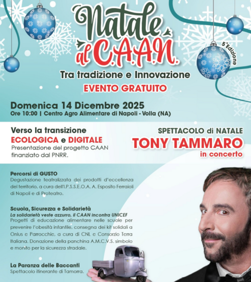 Volla. Natale al CAAN, tutto pronto per la V^ edizione – domenica 14 dicembre