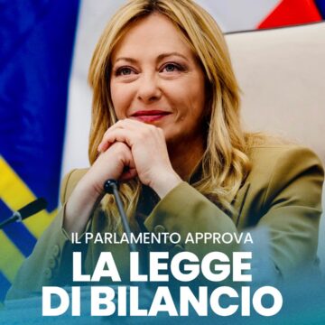 Approvata la manovra di bilancio. Giorgia Meloni: “È  seria e responsabile”