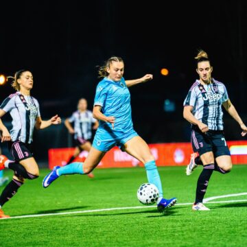 Calcio femminile. Questa sera a Biella, il ritorno dei quarti di Coppa Italia tra Juventus e Napoli Women. Diretta tv su Sky dalle 20,30 e in steaming su Now