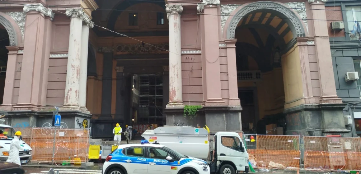 Galleria Principe di Napoli: completata la bonifica propedeutica ai lavori di restauro
