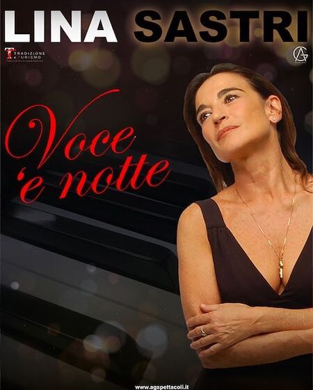 Napoli. Teatro Cilea, arriva la regina del teatro e della canzone Lina Sastri con “Voce ‘e notte”