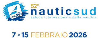 logo salone nautica Napoli. Nauticsud 2026 – Domani, sabato 7 ore 10.30, cerimonia inaugurale al Teatro Mediterraneo