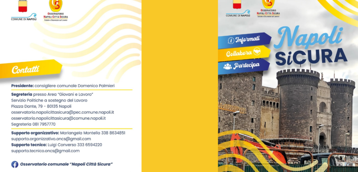 napoli-citta-sicura Osservatorio “Napoli Città Sicura”: domani 13 febbraio gazebo informativi su salute e prevenzione degli infortuni in quattro piazze della città