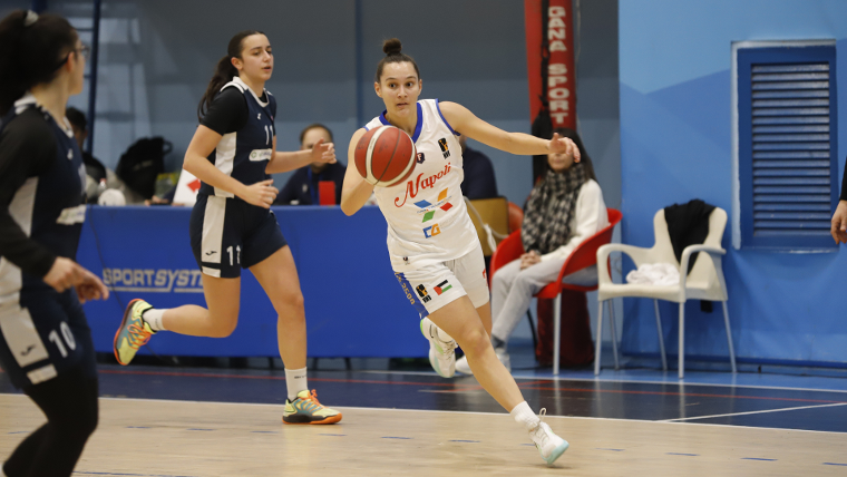 Nextra Napoli Women Basketball Serie B femminile. La Nextra Napoli approda ai play-off