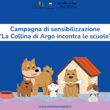 Napoli. Parte la campagna di sensibilizzazione “La Collina di Argo incontra le scuole”