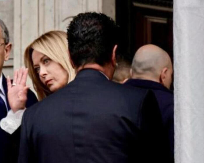 Nola. Giorgia Meloni  è stata ai funerali del piccolo Domenico
