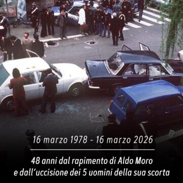 rapimento aldo moro 16 marzo 1978 le BR rapirono Aldo Moro, il Ministro Piantedosi: “Uno dei momenti più bui della nostra Repubblica. Ricordiamo i 5 poliziotti e carabinieri della scorta che furono uccisi per difendere la democrazia”